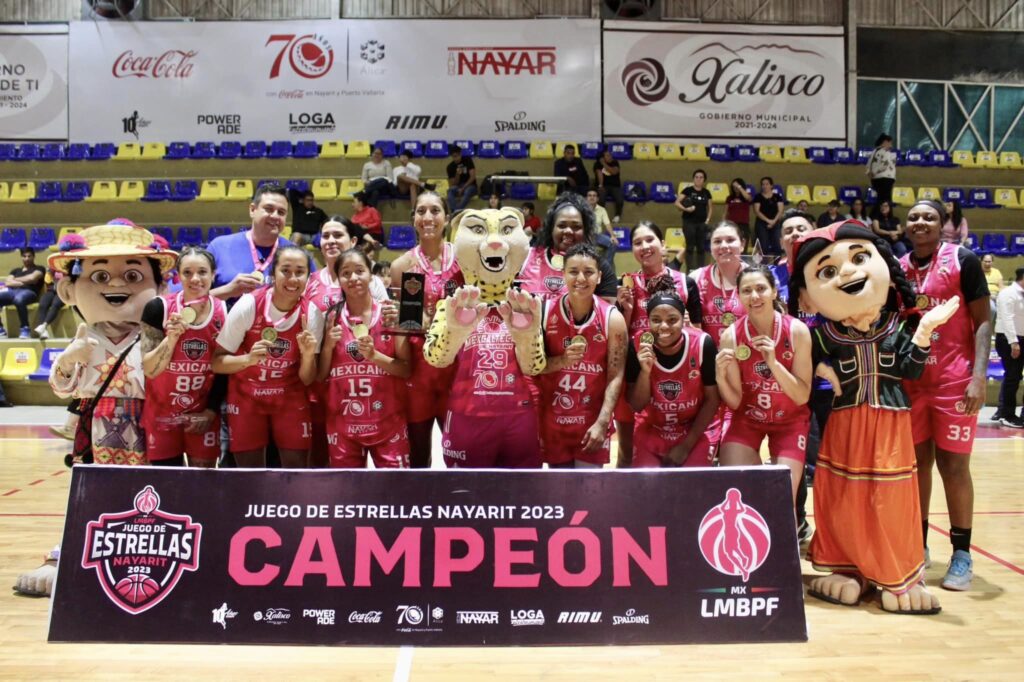 Campeonas-1024x682 Acapara Teporacas de Chihuahua reflectores en el Juego de Estrellas de la Liga Mexicana de Baloncesto Profesional