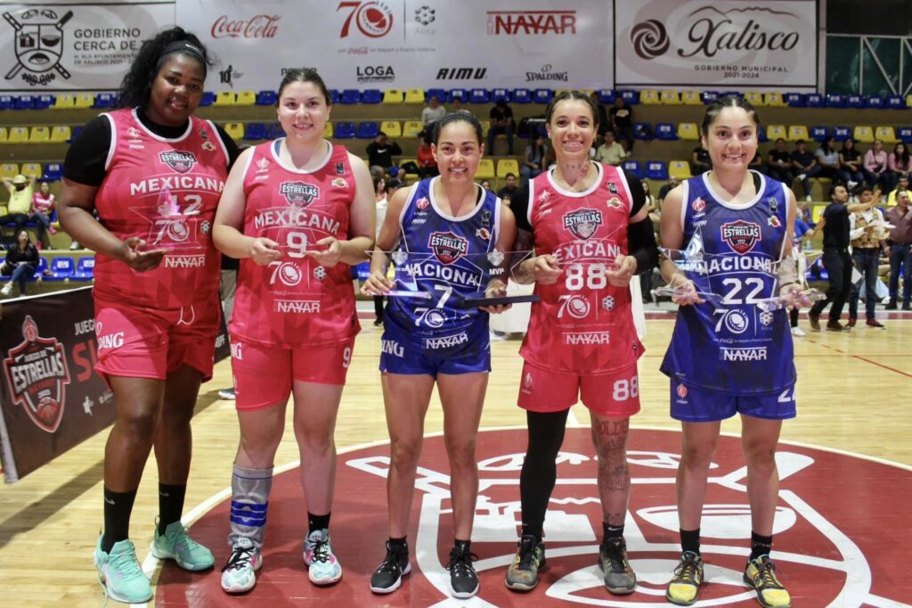 Hazel-Ramirez-y-Briahanna-Jackson-Cuadro-Ideal-1024x682 Acapara Teporacas de Chihuahua reflectores en el Juego de Estrellas de la Liga Mexicana de Baloncesto Profesional